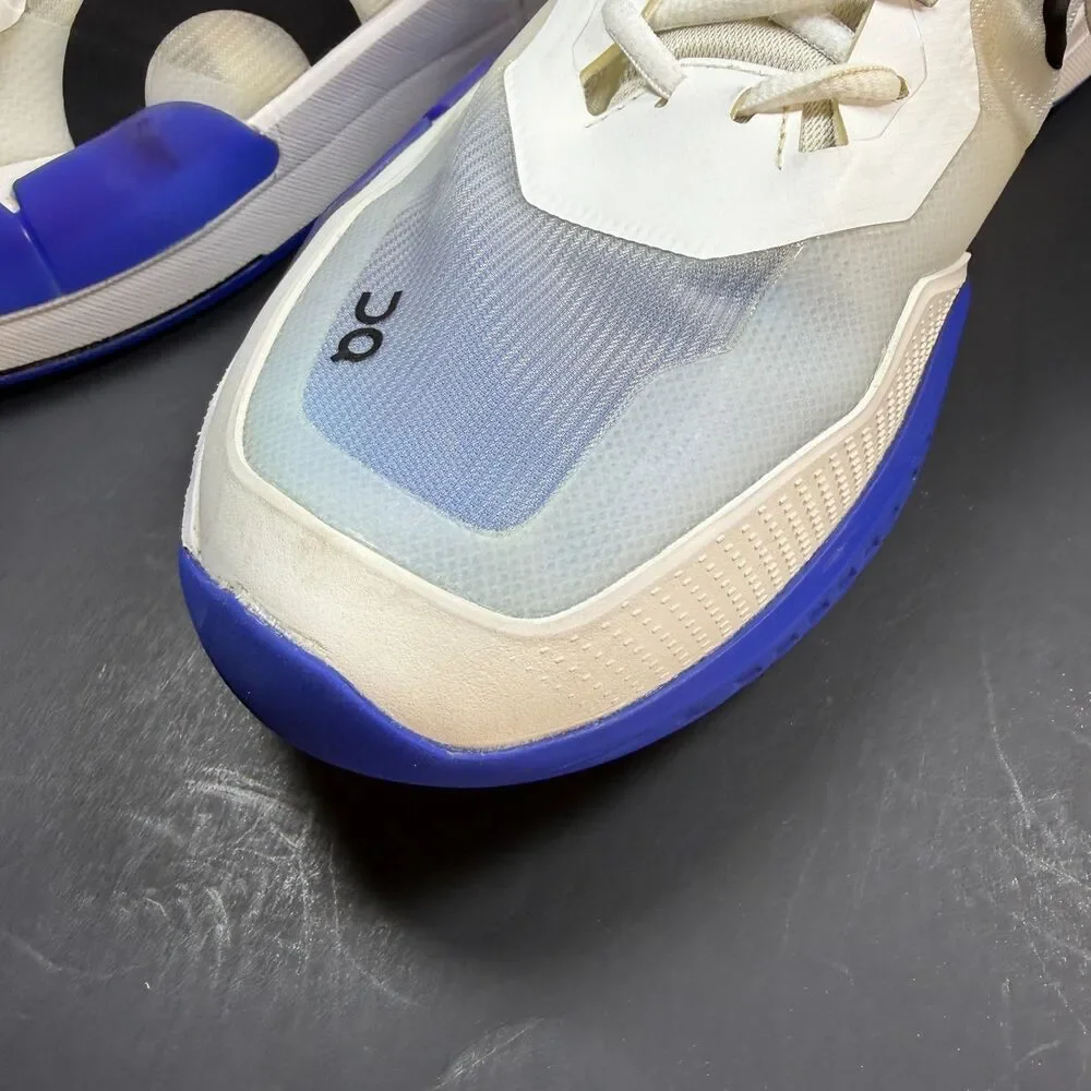 On The Roger Pro 2 Tennis Shoes Mens Size 13  White Blue On Cloud 3ME10300629